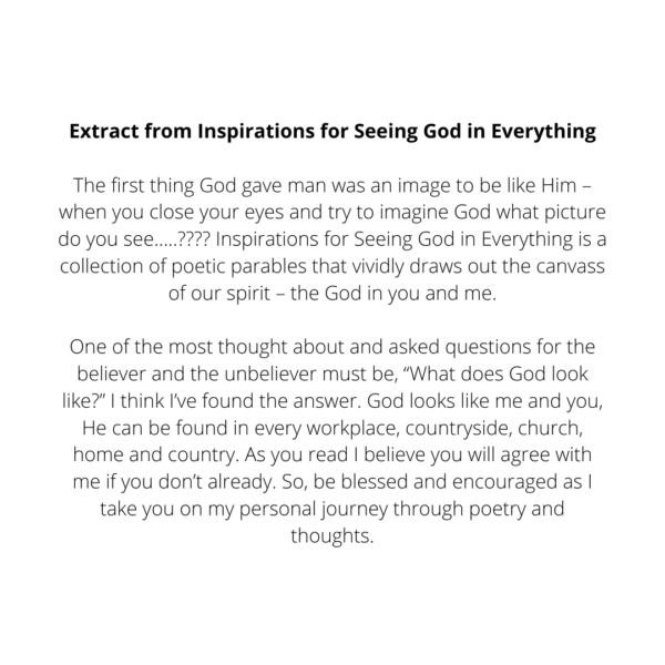Inspirations for... Seeing God in Everything