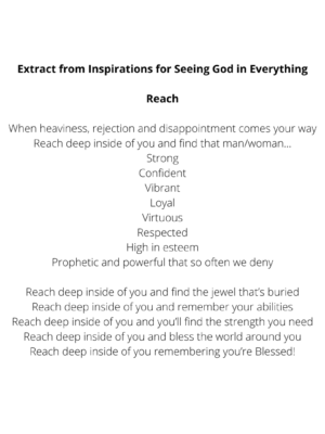 Inspirations for… Seeing God in Everything